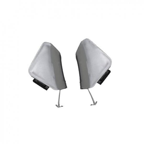 Best Left&Right Front Bumper Tow Hook Eye Cap Cover For Toyota Highlander 11-13