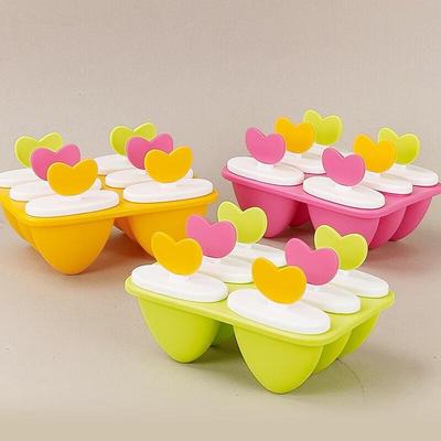 Camellia Mini Heart Ice Pop Mold