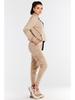 Beige cargo sweatpants L/XL