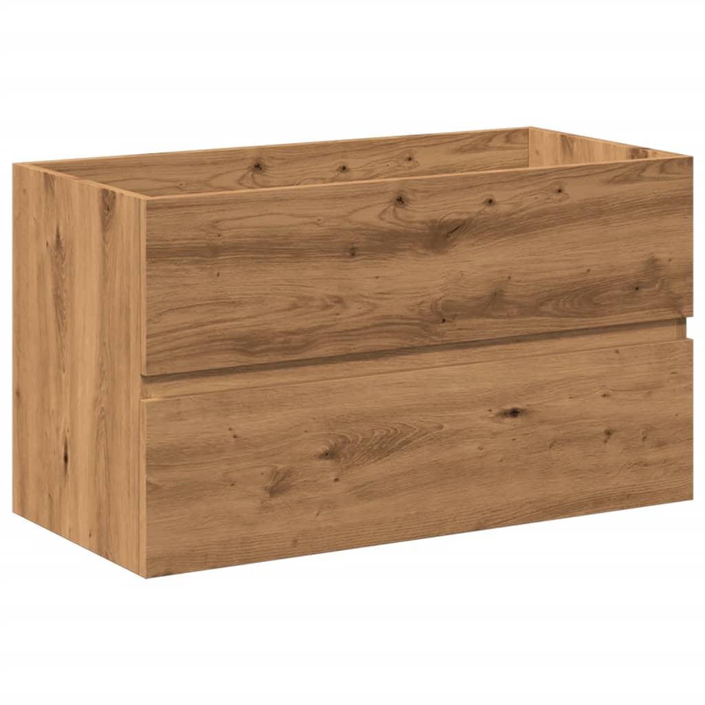 Cabinet With Sink, Artisan Oak, 81X39.5X49 Cm