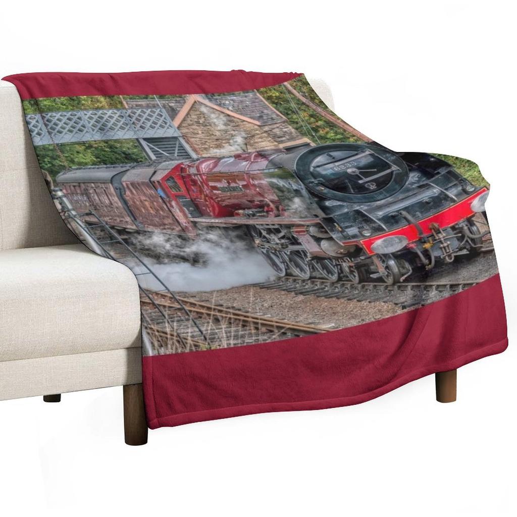 6233 Duchess of Sutherland Throw Blanket Shaggy Hair Loose Flannel Blankets