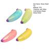 Glitter Banana Sugar Ball Slow Rebound Stress Relief Clear Banana Squeeze Sensory Toy Anxiety Relieving Simulated Fruit Stress Ball
