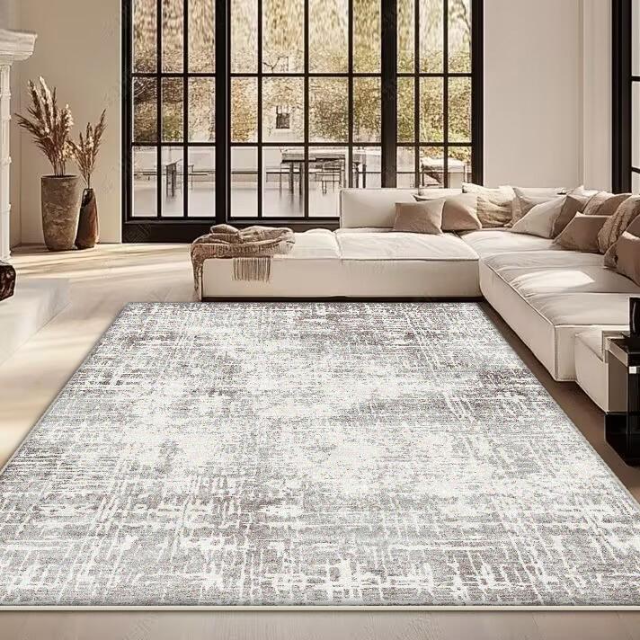 Modern Abstract Art Carpets Living Room Decoration Light Luxury Carpet Home Sofa Floor Mat Washable Bedroom Cloakroom Soft Rugs