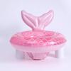 1Pcs Mermaid Swim Ring Inflatable Pool Float Swim Tube Swimming Seat Ring Summer Water Play Bathtub Pool Float