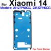 For Xiaomi Mi 14 Pro Ultra Back Battery Housing Cover Adhesive Rear Battery Cover Sticker Replacement Spare Parts