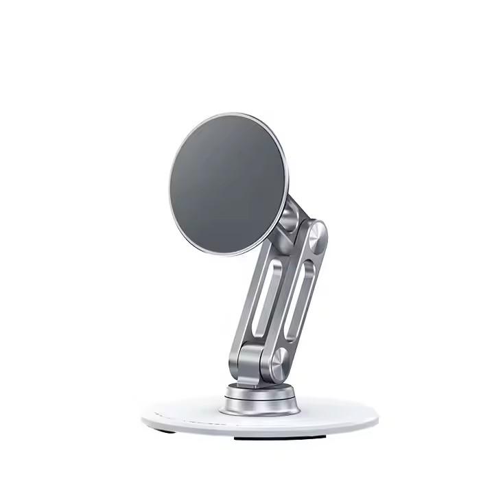 Aluminum Alloy Desk Phone Holder Stand Mobile Phone Holder with Durable Body Magnetic