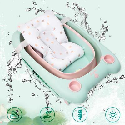 Bebek Duş Küvet Pedi Kaymaz Küvet Oturma Destek Matı Yenidoğan Güvenlik Güvenlik Banyo Destek Minderi Katlanabilir Yumuşak Yastık