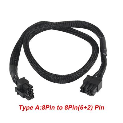 60cm 8Pin-8Pin (6 + 2)PIN PCIE VGA Stromversorgungskabel für EVGA Supernova G5\GM\Gq