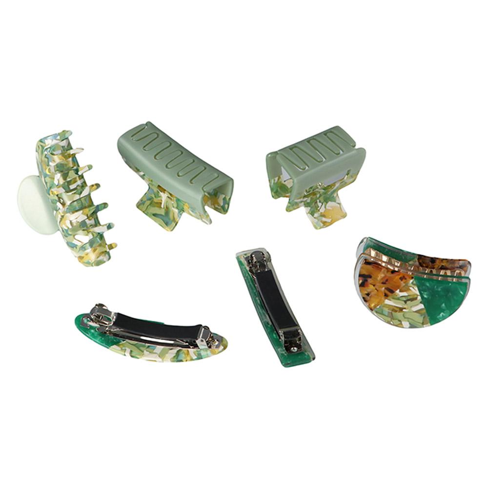 Acetatfolie Marmorprint Mode Haarschmuck Damen Haarspangen Haarspangen Koreanischer Stil Haarnadeln