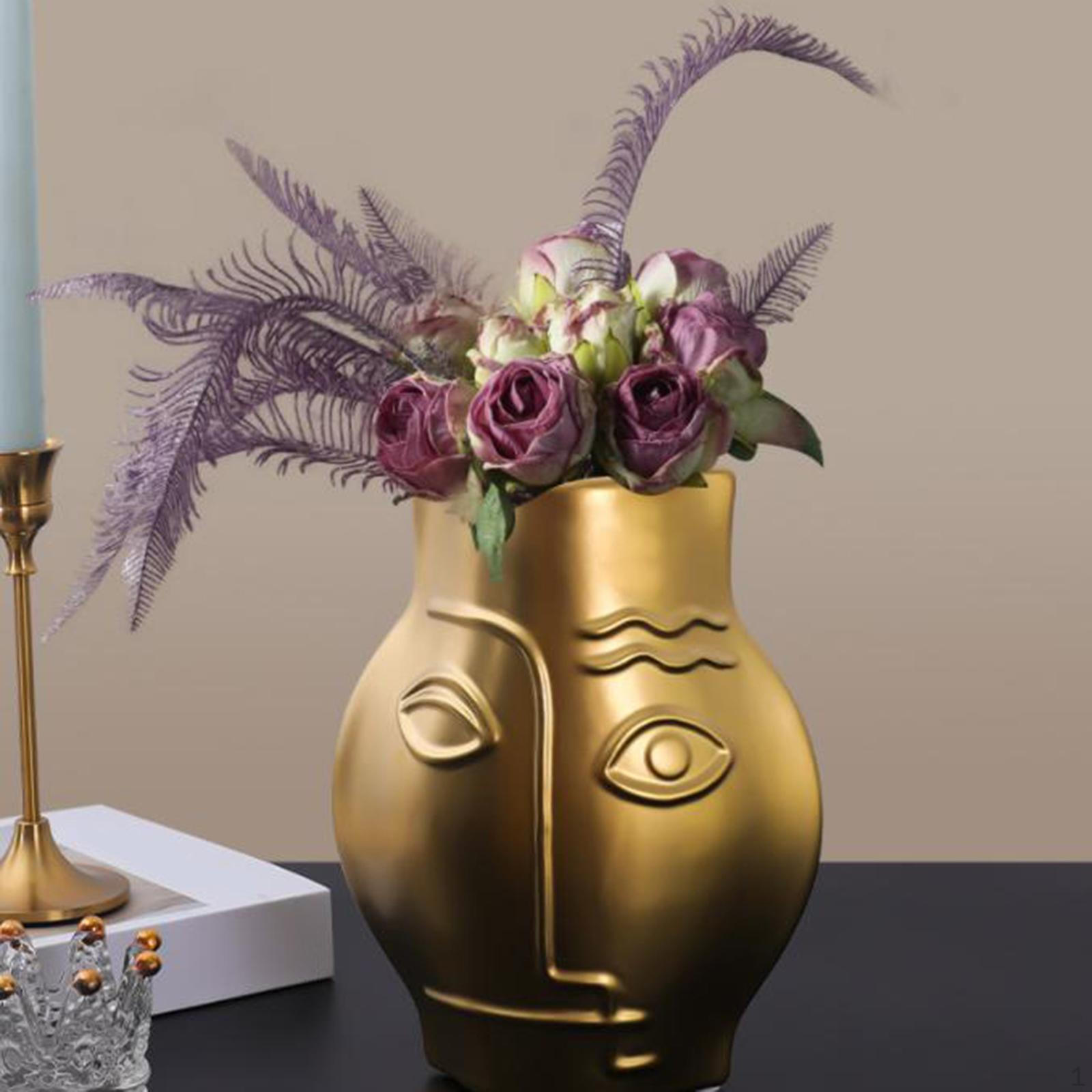 

Vase Flower Pot, Collectable Universal Nordic for Wedding Kitchen Dining room and home Decoration 15 x 20 cm