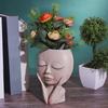Flower Pot Silicone Mold,DIY Succulent Plants Concrete Planter Vase Gypsum Cement Molds Clay Mould Candle Holder Mold