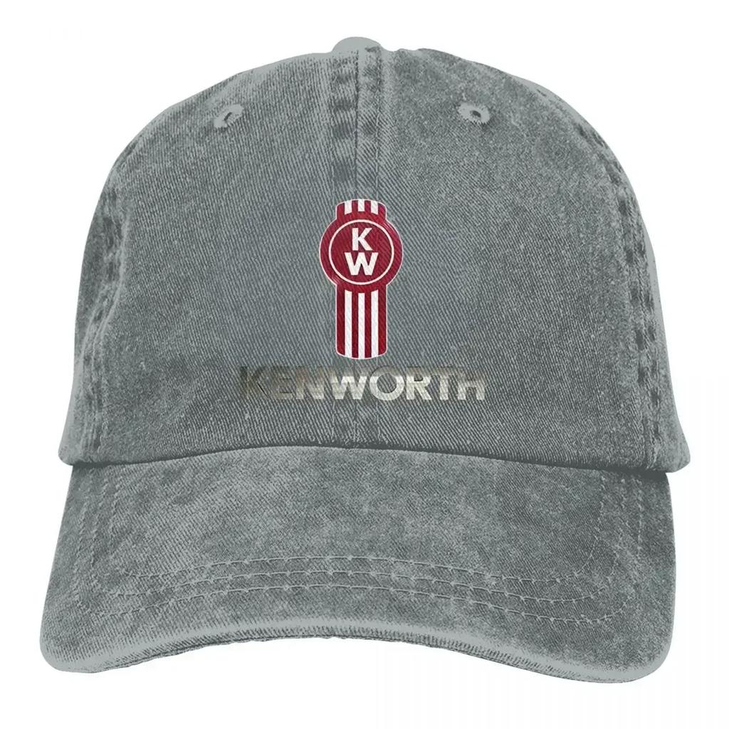 Washed Unisexs Baseball Cap Simple Truck Trucker Snapback Caps Dad Hat Kenworth Golf Hats