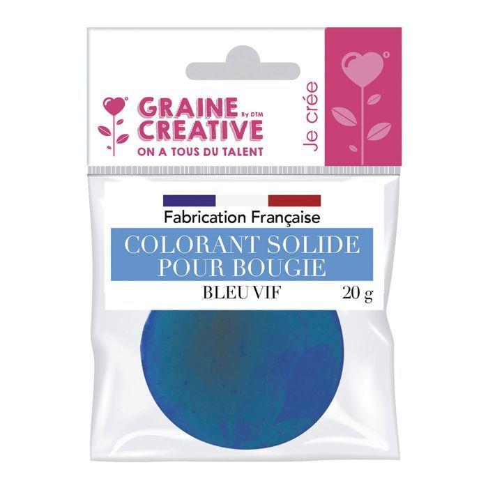 Colorant solide pour bougie 20 g Bleu