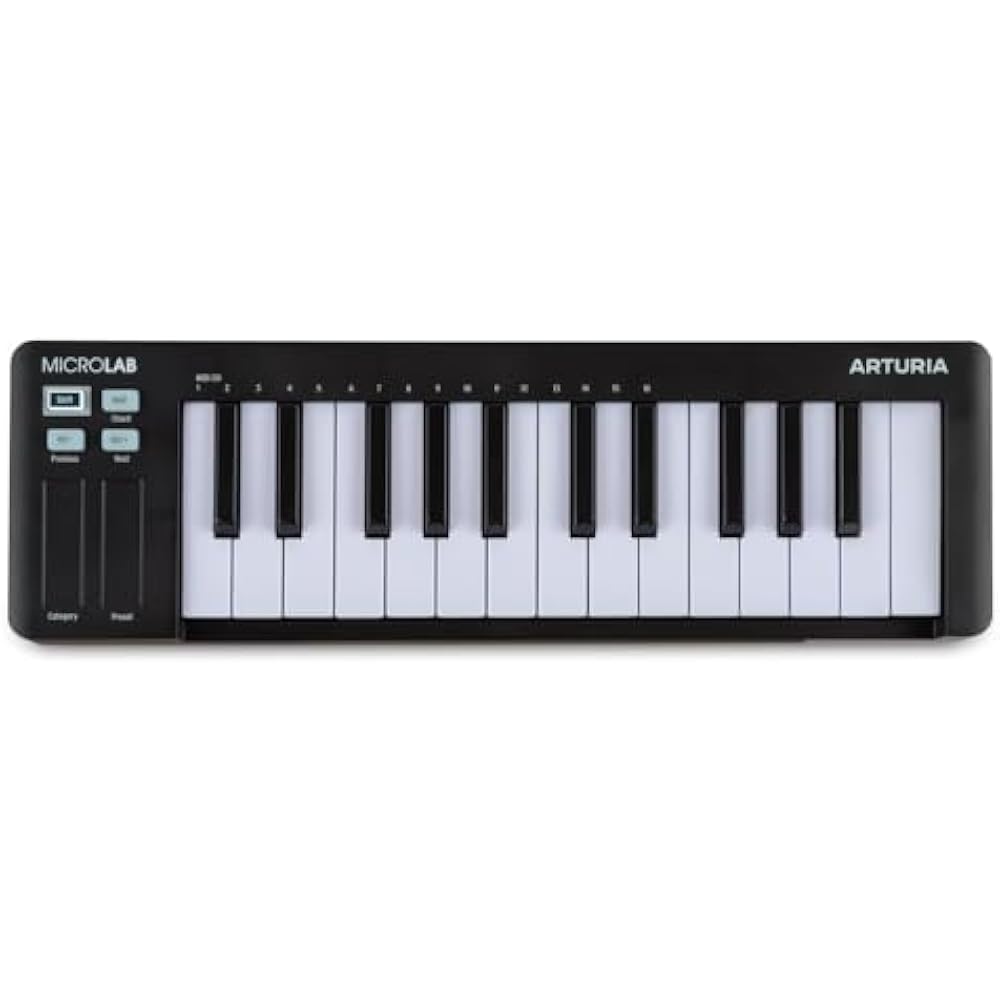 Arturia Arturia Arturia Клавиатурный контроллер MicroLab MK3 25 Клавиш/Чувствительность к силе нажатия Высокое разрешение...