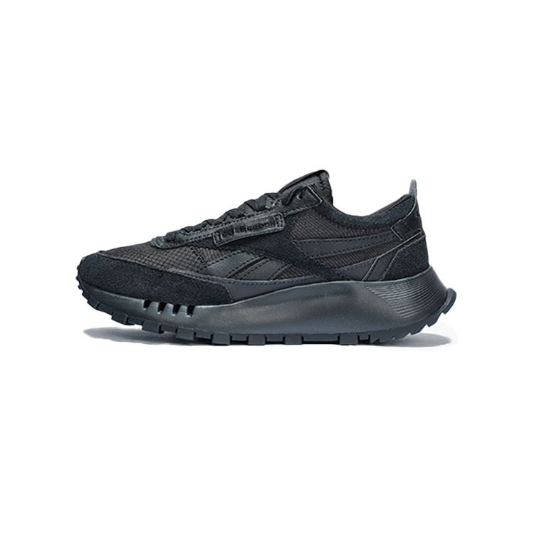 Reebok Cl Legacy W+ Black Warrior Retro Sports Comfortable Thick Sole Low Top Lifestyle Casual Shoes Unisex sneaker 100222160