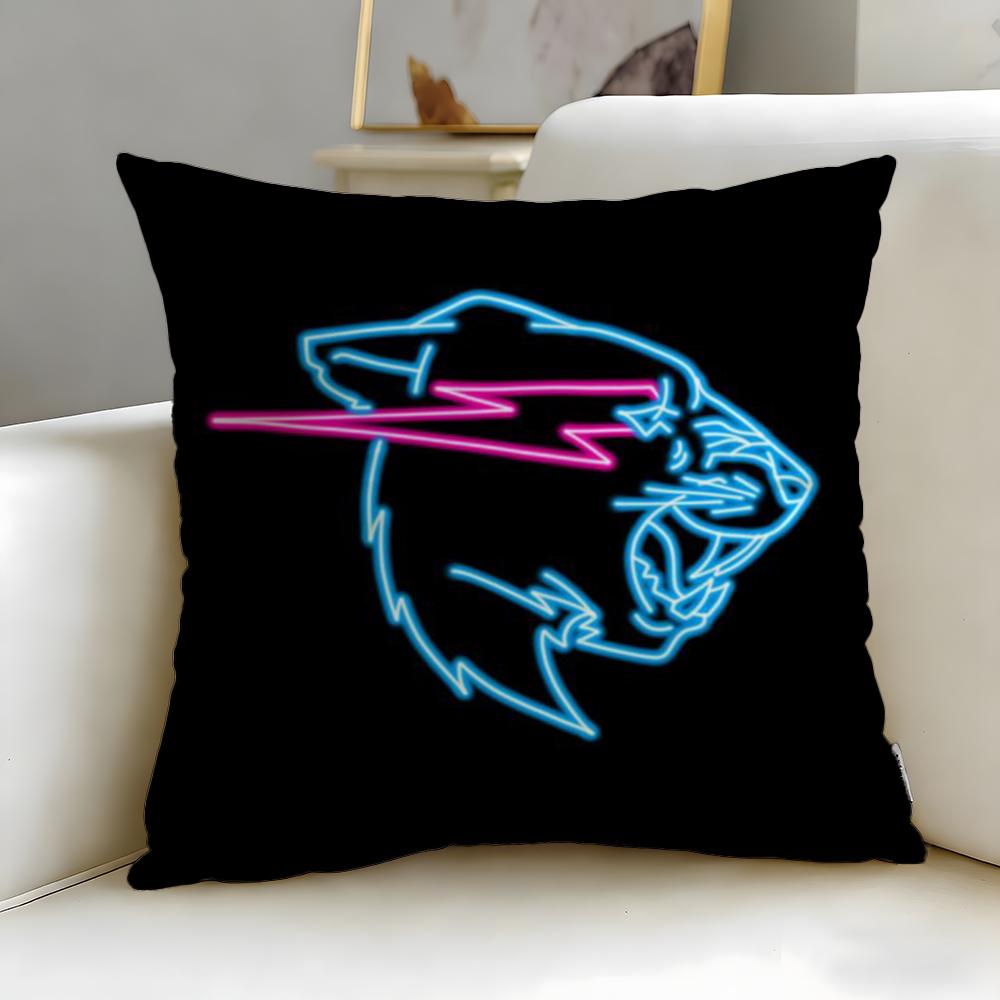 Fodera per Cuscino Mr Beast, Celebrità Popolare di Internet, Morbida e Facile da Lavare – Versatile per Divano, Letto, Viaggio e Ufficio