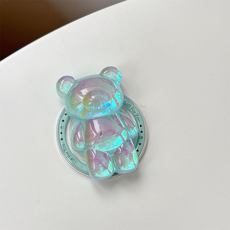 

Laser Bear Mobile Airbag Bracket Magnetic Back Adhesive Scalable Premium Desktop Watching Stand