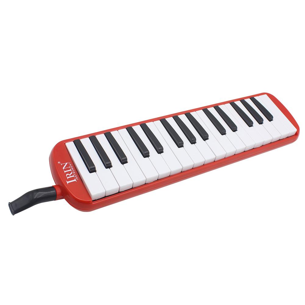 Cheap 32 Keys Melodica Keyboard with Mouthpiece Plastic Piano Harmonica