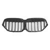 Gloss Black Front Kidney Grille Grill Fit BMW X1 F48 F49 2019-2021 Dual Slat