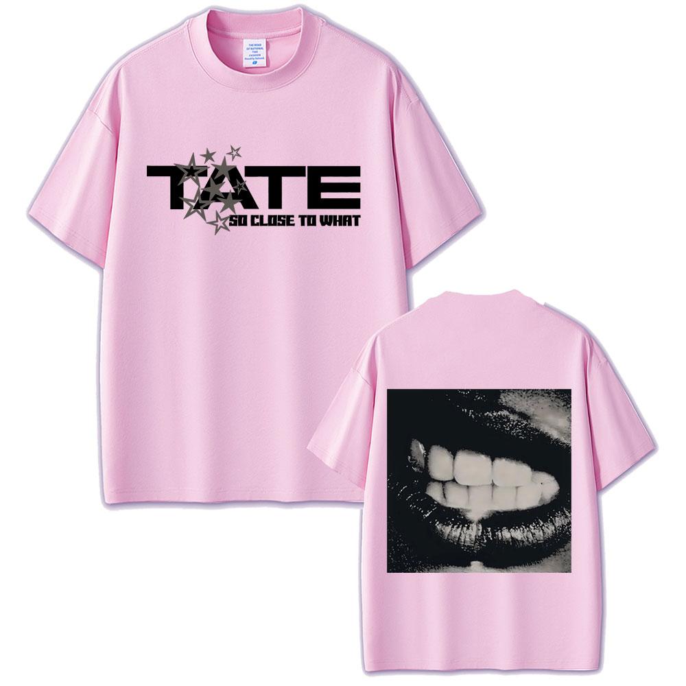 Tate McRae 2025 Concert Miss Possessive Tour 2025 T Shirts Fashion Men Women Oversized T-shirt Unisex Pure Cotton Tshirt Tops