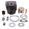 Cylinder and Piston Kit for 50 51 55 For Rancher Chainsaws 46mm Diameter Includes Decompression Valve and Gaskets