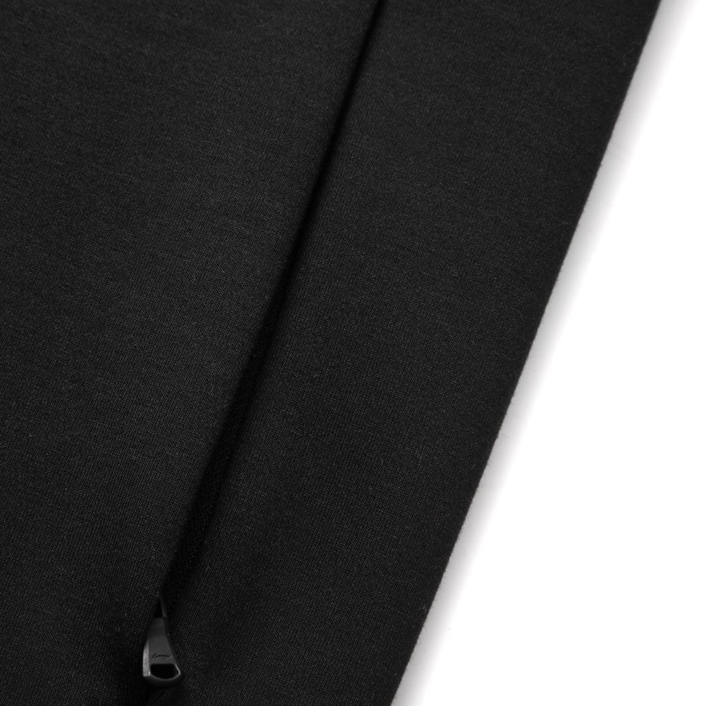 LiNing Серия Фитнес Повседневная Удобная Простая Универсальная Спортивная Куртка на Молнии со Стойкой Мужская Куртка AWDV935-3