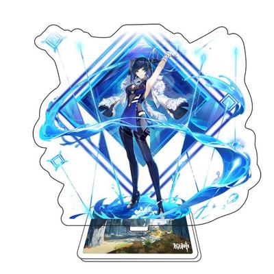 Hra Anime Open World Impact Akrylový Cosplay Stojan na postavičky Stojan na akrylové figurky Malovaný Dekor na stůl Ornament Dárek