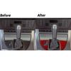 Red ABS Interior Gear Shift Cover Sticker Trim Fit For BMW X5 E53 2000-2006