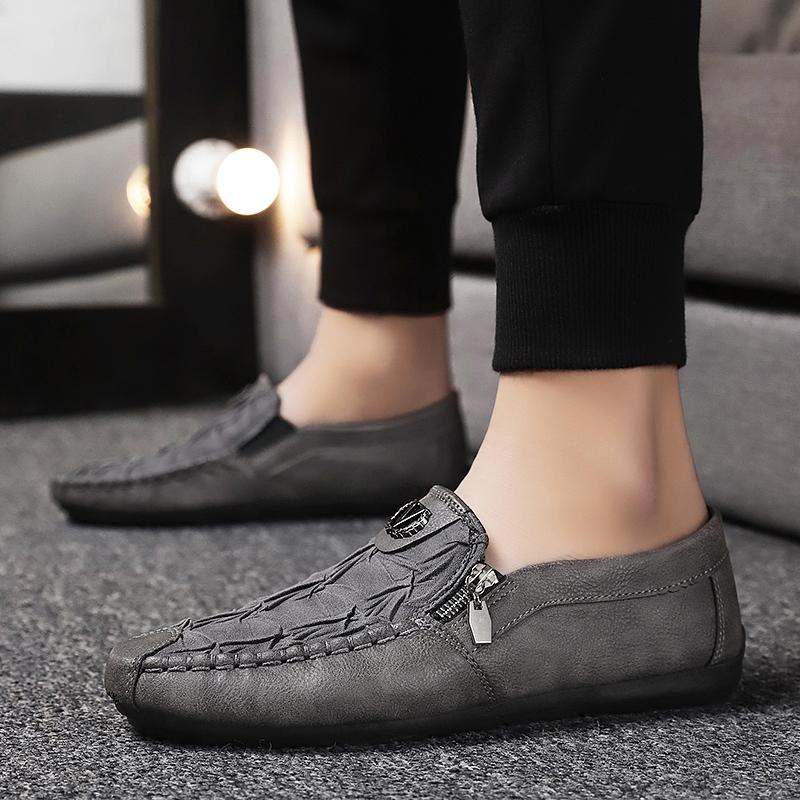 Herren Slipper Luxus Kunstleder Lässig Business Für Herren Bequeme Ballerinas Mokassins Gesellschaftsmode Outdoor Schuhe Männlich