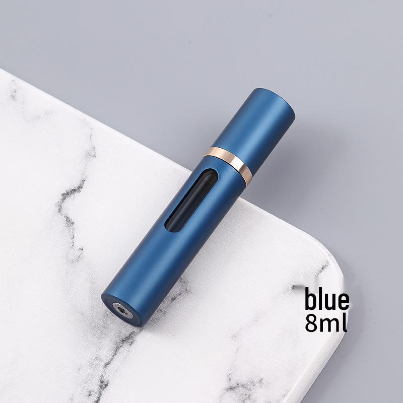 8ml Refillable Travel Perfume Bottle - Large Capacity Glass Spray with Bottom Filling