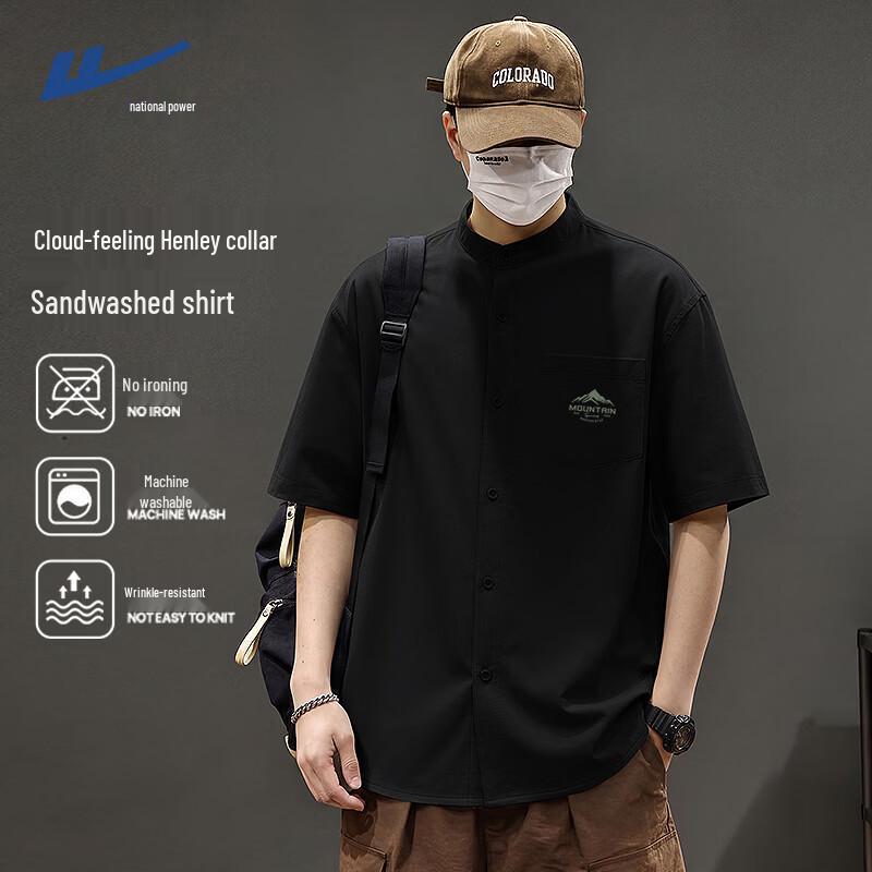 Warrior Men s Summer Breathable Polo Short-Sleeve Shirt L