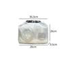 Waterproof Storage Bag Travel Pouch Portable Handheld Luggage Organizer For Swimming Gym Camping Beach Clothes Toiletry Bag