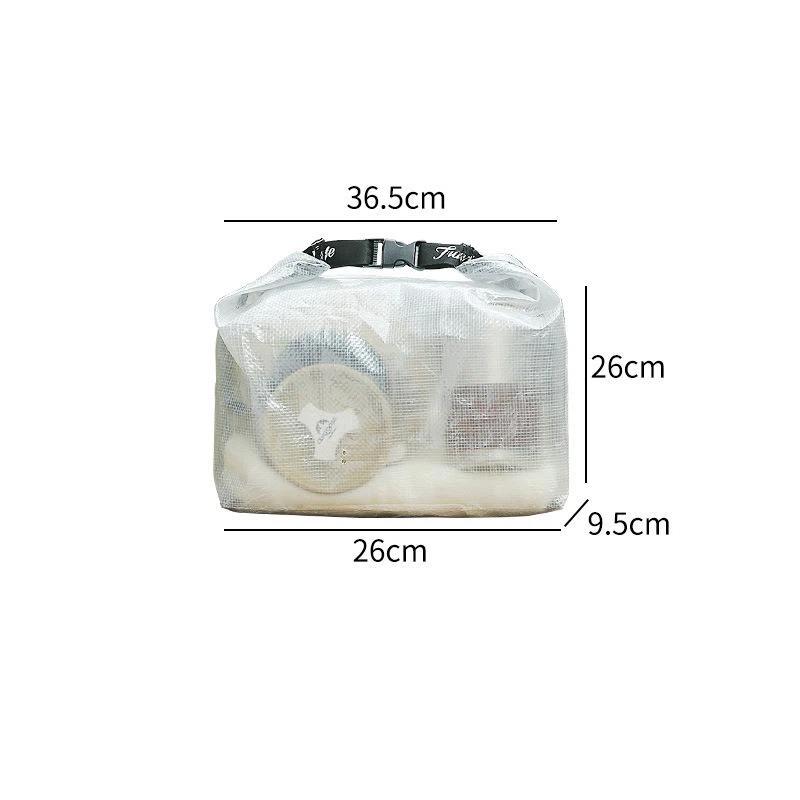 Waterproof Storage Bag Travel Pouch Portable Handheld Luggage Organizer For Swimming Gym Camping Beach Clothes Toiletry Bag