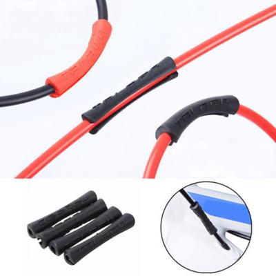 4pcs/lot New Mountain Bike Ultralight Shift Brake Bicycle Cable Protector Rubber Line Pipe Sleeve