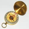 G50 Luminous Copper Flip-Top Multi-Functional Metal Compass In Pocket Watch Style