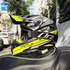 ORZ off-road motorcycle helmet, men's and women's full face helmet, rally helmet, motorcycle helmet DOT