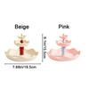 Anti Slip Jewelry Display Rack Large Capacity Desktop Storage Box Jewelry Key Holder  Office