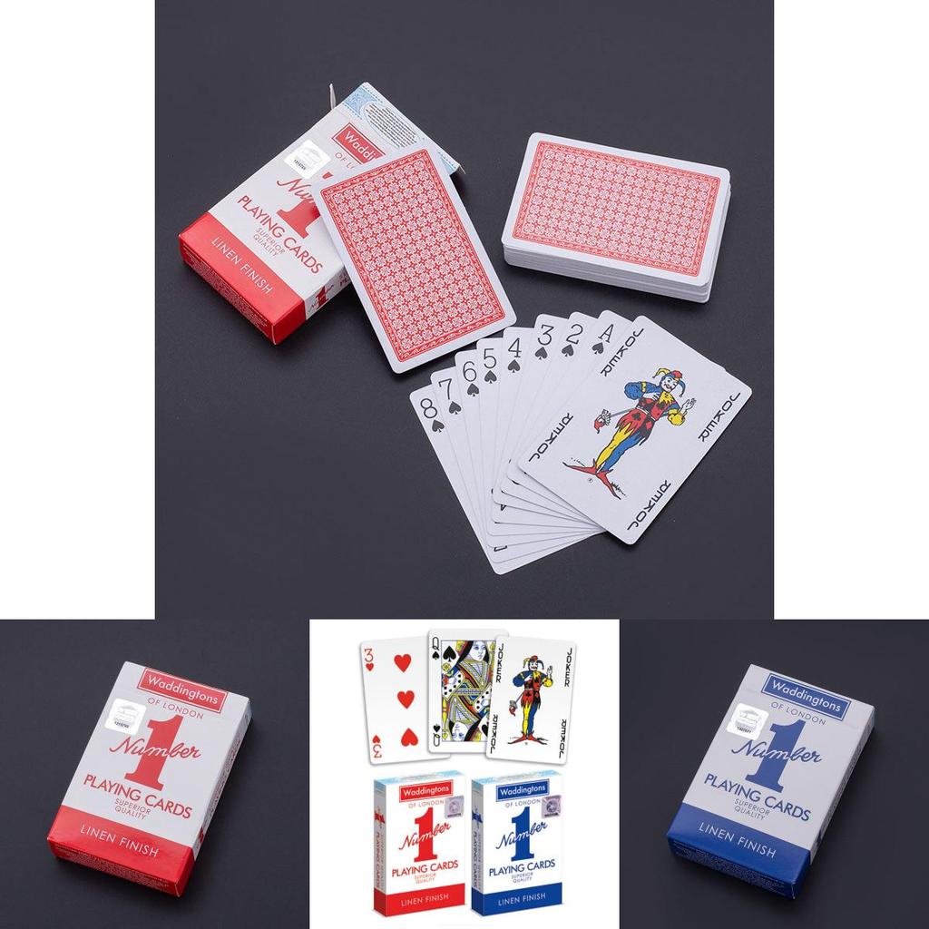 Poker Card Set Black Core Paper For Card Games Suitable For Celebration And Promotion