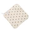 Toalha de Gaze de Algodão de Quatro Camadas: Toalha Triangular Conversível 25×25 para Babar e Lavar as Mãos para Jardim de Infância
