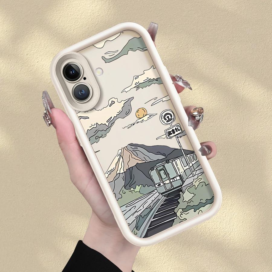 Case for iPhone 17 Pro Max 16 11 14 13 Air 15 Plus 17e 12 Pro Phone Cover Anime Town