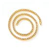 5Mm Hip Hop Tennis Chain Simple Single Rhinestone Clavicle Chain Cuban Chain Necklace