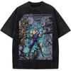 Hot Sale Dragon Ball Vegeta IV Graphic Print T-Shirt Men Women Streetwear Harajuku Fashion Vintage Washed Cotton Summer New Tee Casual Oversized Top