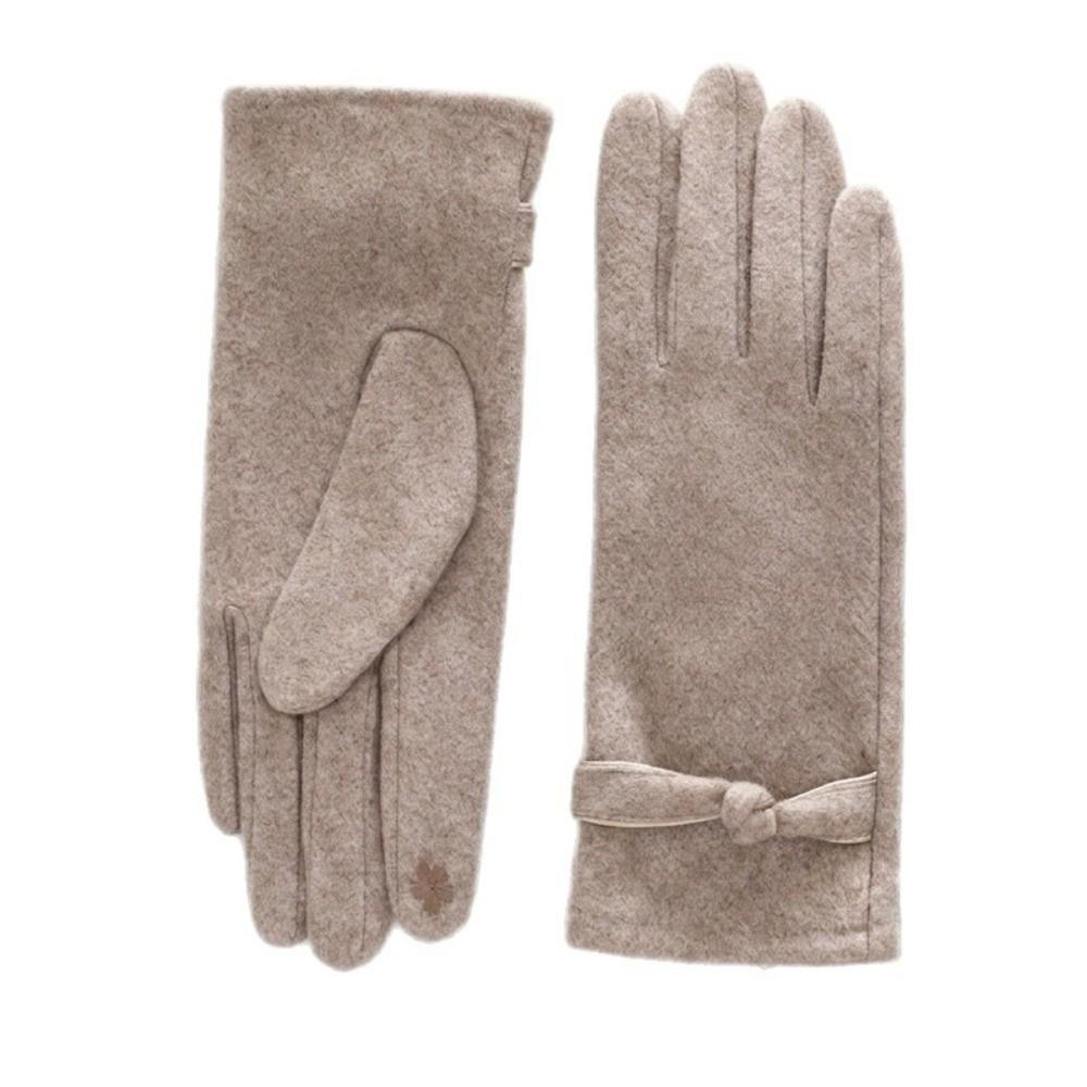 Thickened Imitation Cashmere Gloves Windproof Touch Screen Gloves for Winter Use