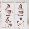 Newborn Baby Sling Carrier for Hands-Free Front and Horizontal Carry