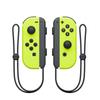 1 пара для консоли контроллера JoyCon, 1 пара беспроводного геймпада, белый корпус L&R, зеленый, фиолетовый, желтый, розовый чехол