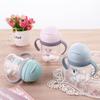 With Handle Anti-choke Plastic Children Water Cups Cartoon Feeding Bottles Learning Drinking Cup