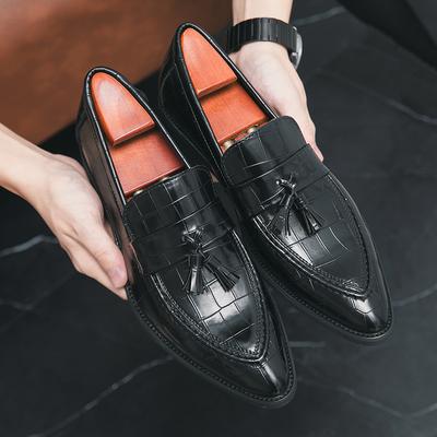 Fashion Shoe Office Shoes for Men Casual Shoes Breathable Leather Loafers Driving Moccasins Comfortable Slip On Dress Shoes Men