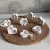 Heart Shaped Key Pattern Ornaments Silicone Mold Keychain Plaster Mold Plaster Drip Decoration Molds
