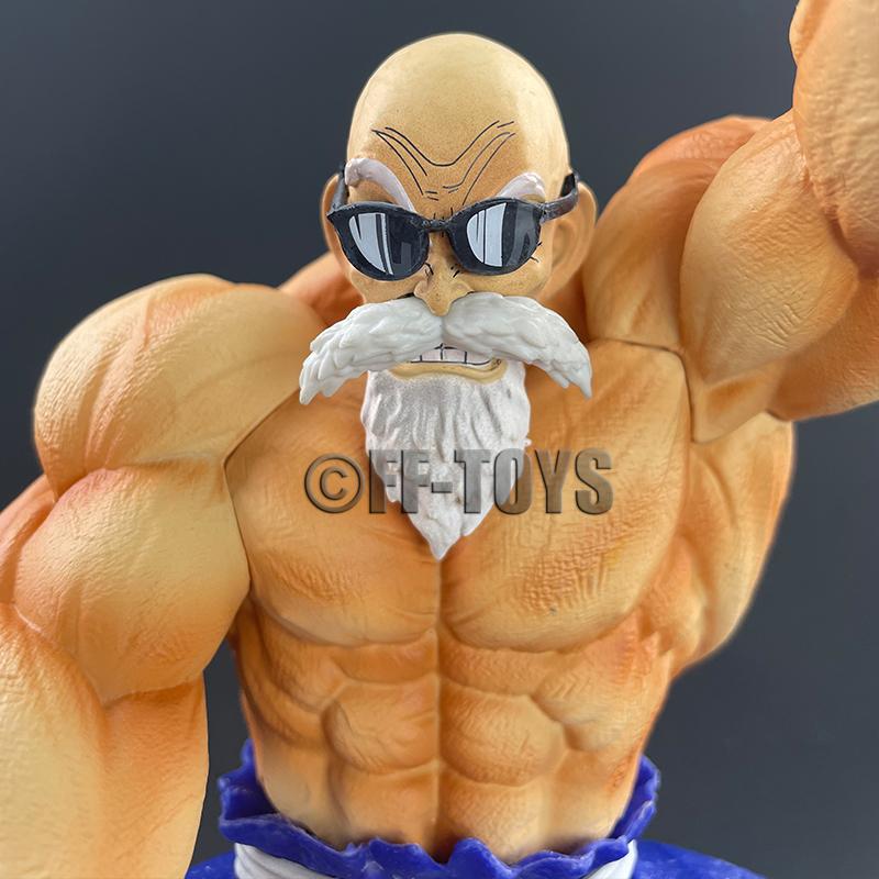 Drogan Boll Master Roshi Figure Kame Sennin Figurine With Base 26cm Pvc Action Figures Collection Model Toys For Children Gifts