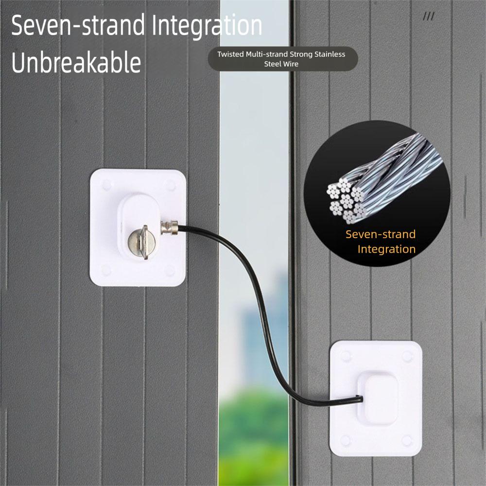 Anti-opening Baby Child Safety Lock Useful Multifunction Window Opening Security Cable Door Lock Cabinet Lock for Home